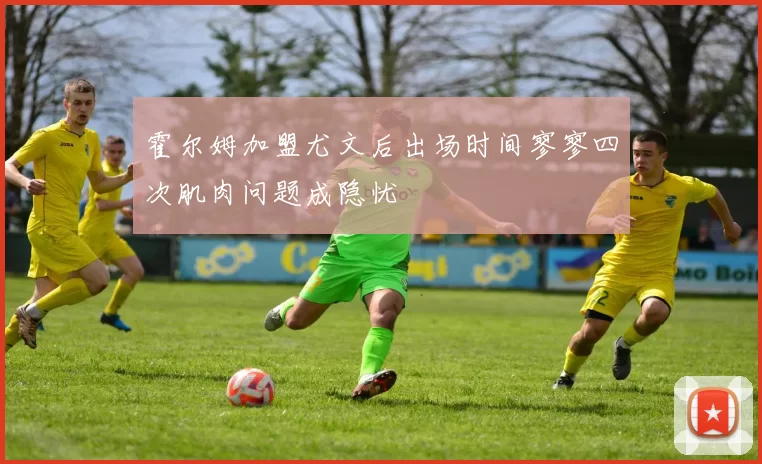 霍尔姆加盟尤文后出场时间寥寥四次肌肉问题成隐忧